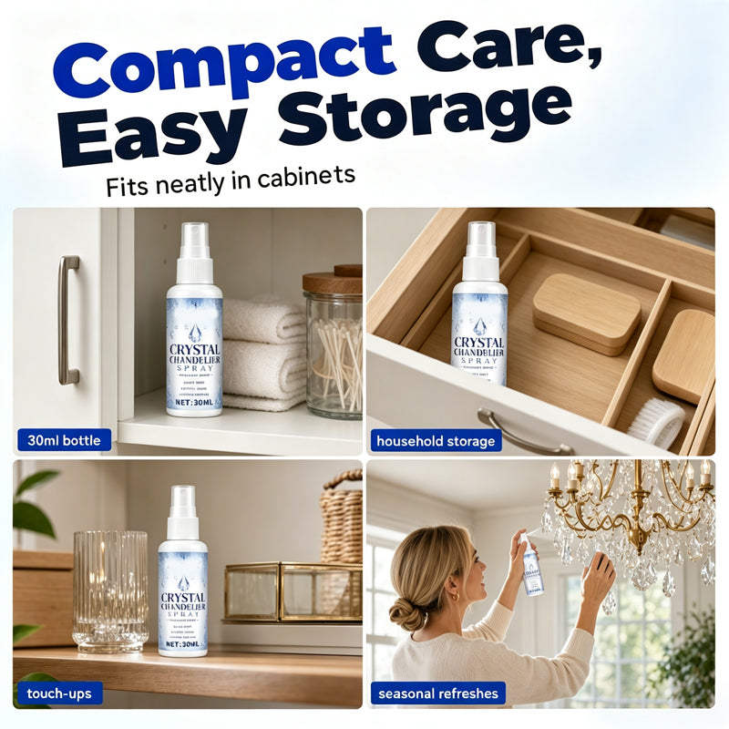 Crystal Chandelier Cleaner Spray – Easy Dust & Grime Removal