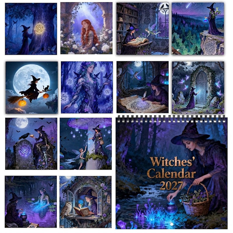 Mystical Witches Calendar 2027
