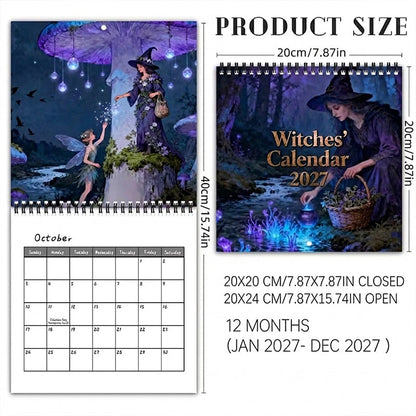 Mystical Witches Calendar 2027