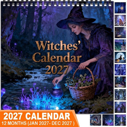 Mystical Witches Calendar 2027