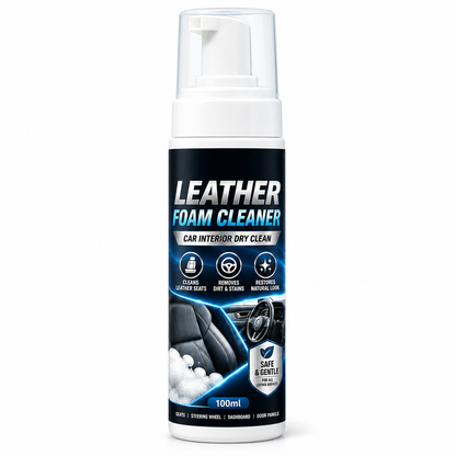 🚗Car Interior Leather Foam Cleaner Kit