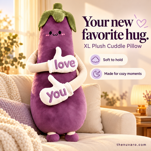 Thenuvaro-Plush Cuddle Pillow – Long-Arm Hug Buddy