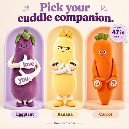 Thenuvaro-Plush Cuddle Pillow – Long-Arm Hug Buddy