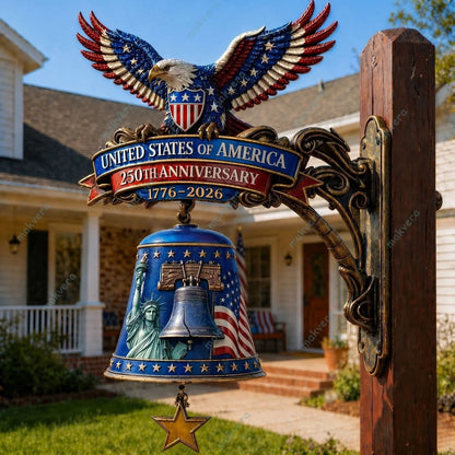 🔔USA 250th Anniversary Patriotic Wall Bell